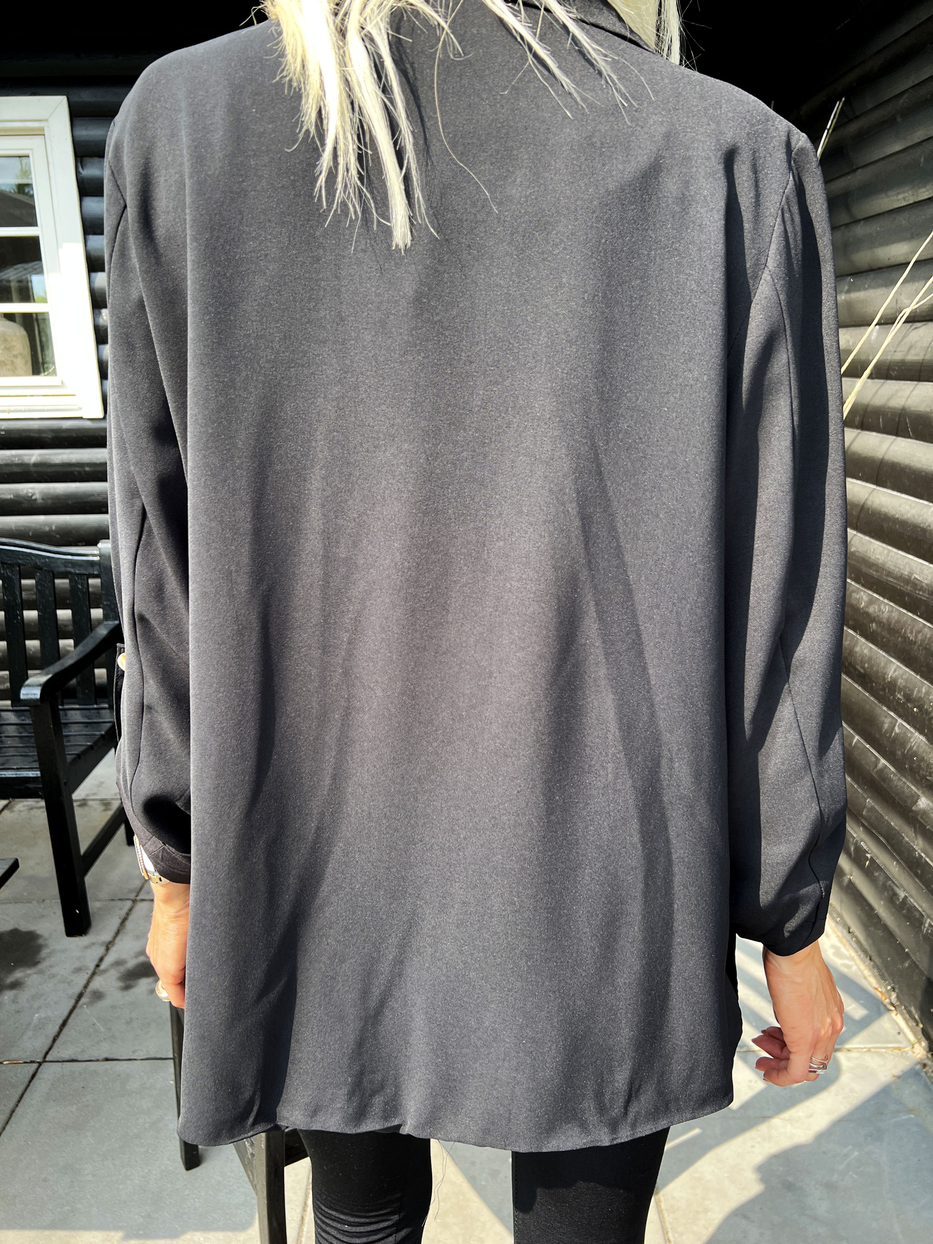 Vilja - Sort let blazerjakke